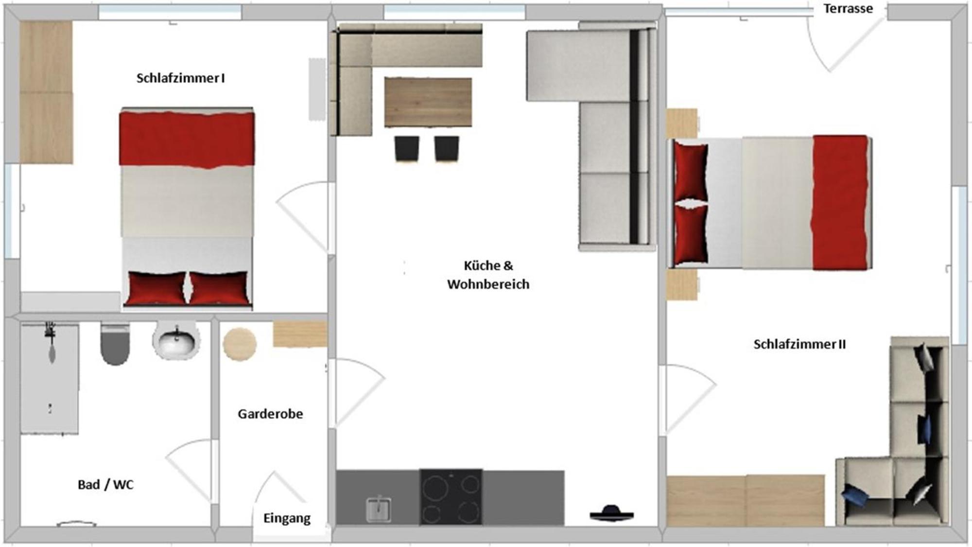 Appartement Krahlehen فيلزموس المظهر الخارجي الصورة